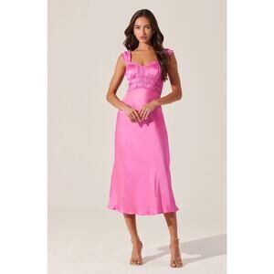 chinese dress ladies BRONX & BANCO Metallic Side Split Long Sleeve Maxi Dress (Sz.XS)